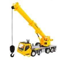 1:18 Радиоуправляемый кран с дистанционным управлением 4 колеса электрические игрушки грузовики зарядка мальчик автомобиль детские модели кранов дети