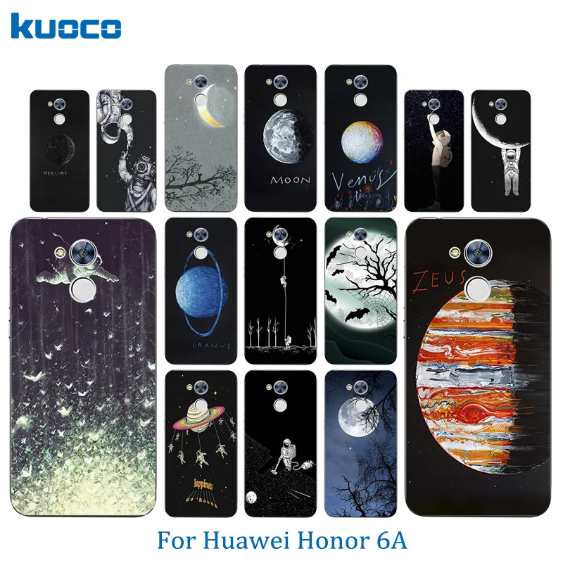 Чехлы для телефонов Huawei Honor 6A задняя крышка 5 0 дюйма 6 A матовый защитный чехол из