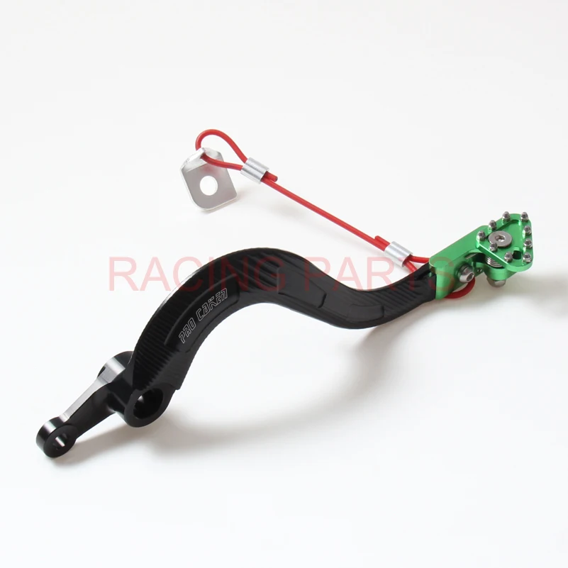 Forjado pedal de freno trasero brazo con freno para KX450F kxf450 dirtbike offraod Accesorios