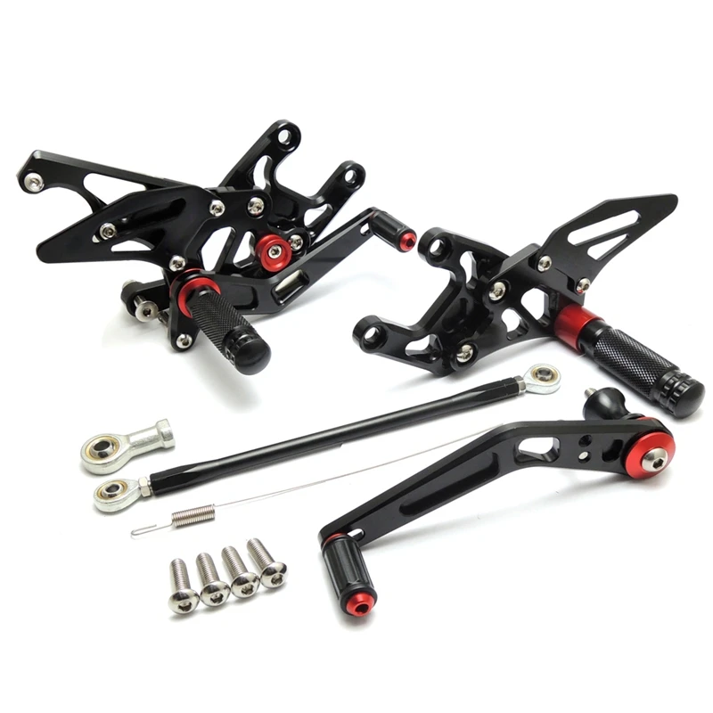 KEMiMOTO для Honda CBR1000RR CBR 1000RR 1000 RR ЧПУ регулируемый задний Набор Rearsets подножка 2008 2009 2010 2011 2012 2013