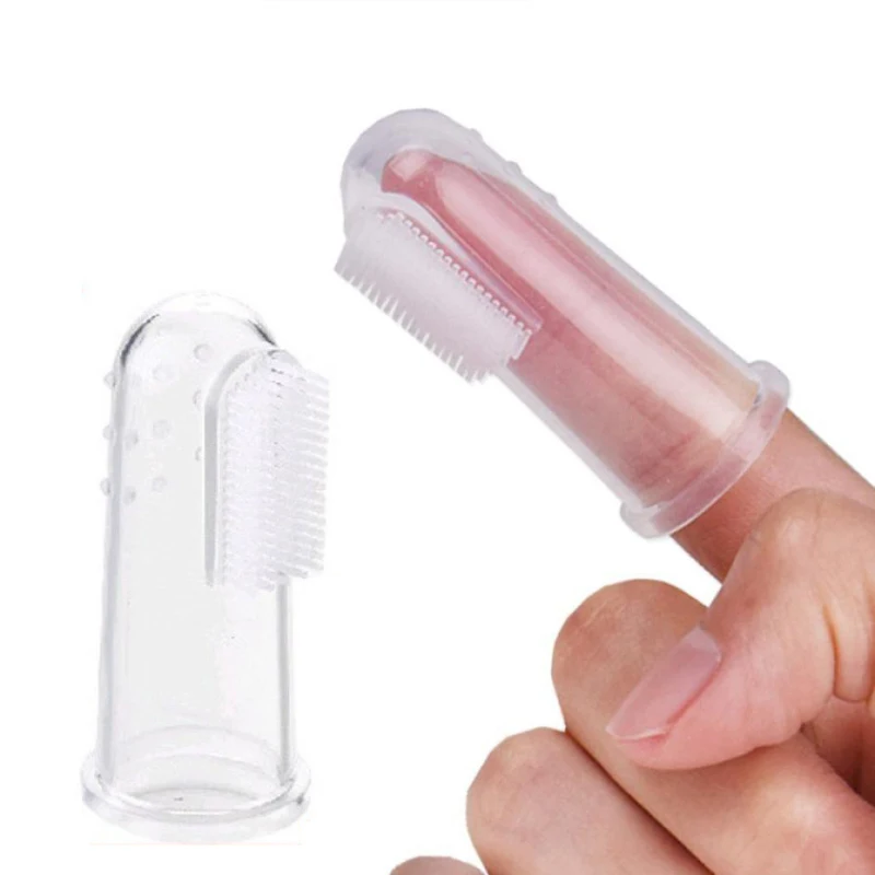 Soft Silicone Baby Finger Toothbrush-3