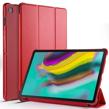 

20pcs/lot Honeycomb TPU Three Fold wallet flip leather cover case for Samsung Galaxy Tab S5E 10.5 SM-T720 SM-T725 cases