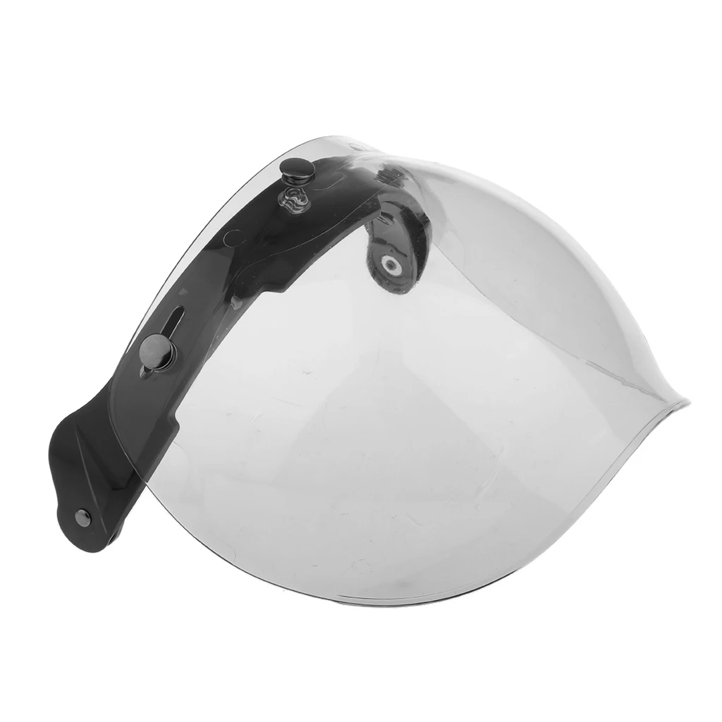Universal Flip up Lens Bubble Visor Full Face Shield Mask Wind Protector 4 Colors For Retro Motorcycle Helmet Moto Capacete  