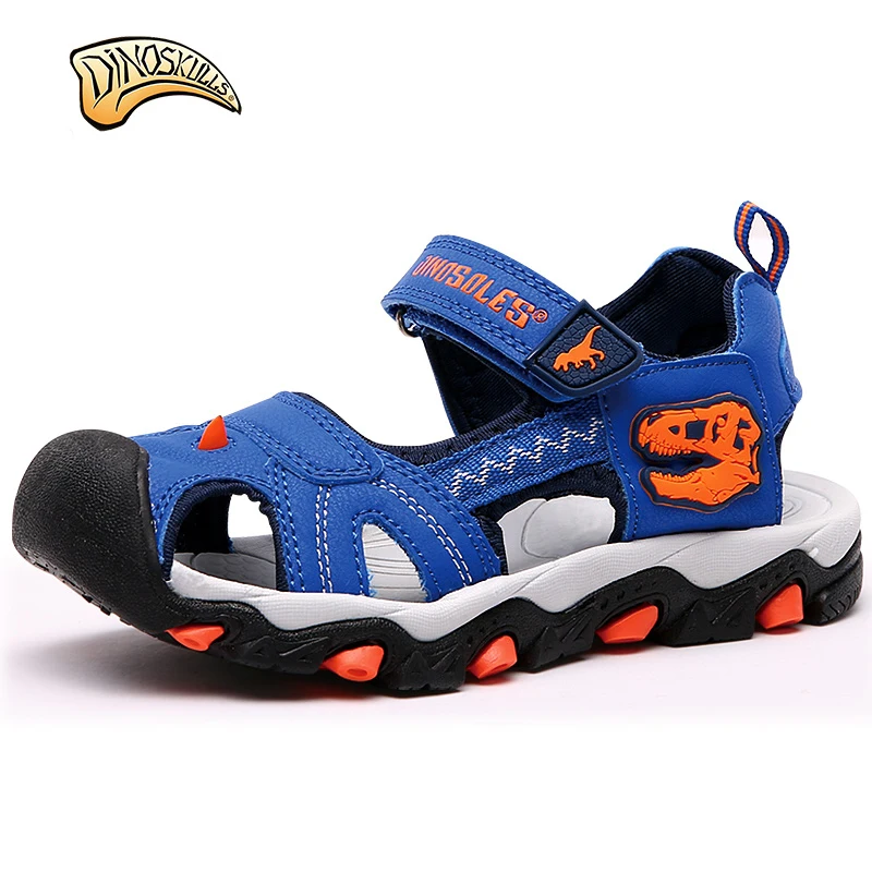 

Boy Dinosaur Summer Kids Sandals Children's Teenage Sandals Summer Shoes Sandalen Kinder Sandales Garcon 31-36
