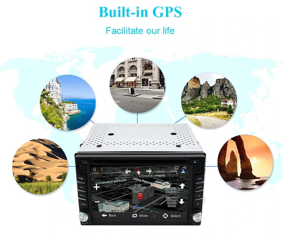 Best Android 9.1 2+16G Car DVD GPS Navigation Autoradio Universal Car Multimedia Player 2 Din Car Radio Stereo WIFI AM/FM Bluetooth 0 Best Android 9.1 2+16G Car DVD GPS Navigation Autoradio Universal Car Multimedia Player 2 Din Car Radio Stereo WIFI AM/FM Bluetooth 0