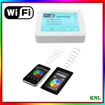 

Mini Led Wifi Dimmer Controller DC 5V 24V Led Strip Lights Lamps Dimming CCT RGB WIFI Controller Ios/Andriod Mobile Control 100M