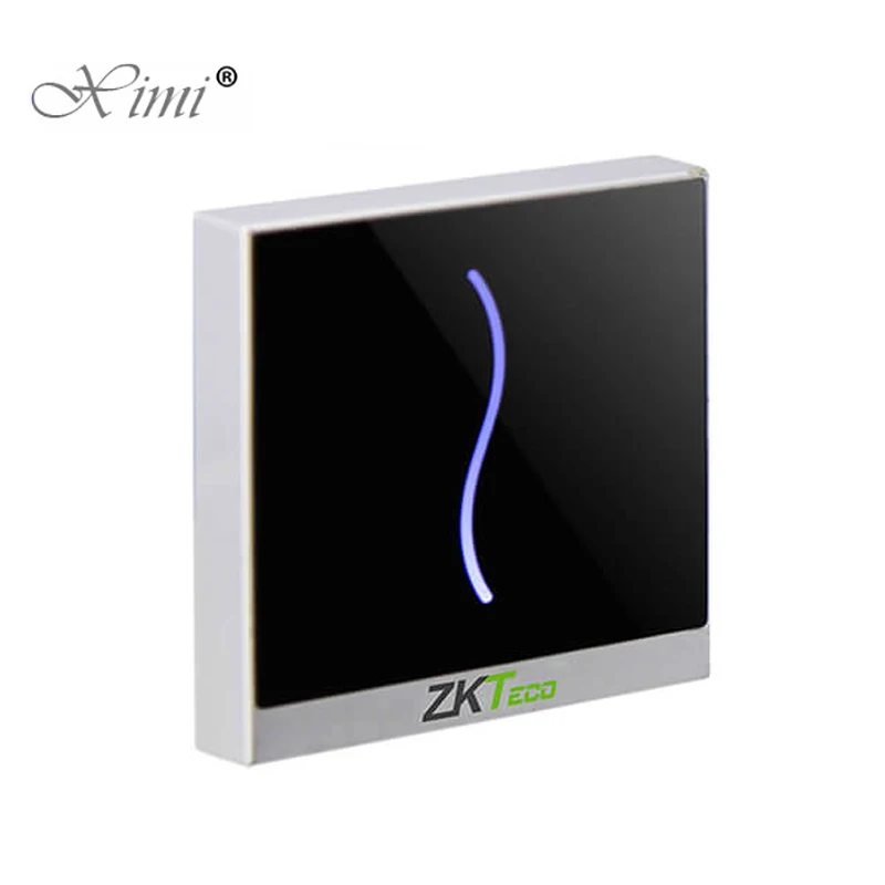 

Good Quality ZK KR801B-M Access Control Card Reader Wiegand34 13.56MHZ MF Card Reader IP65 Waterproof Smart Card Reader With Led