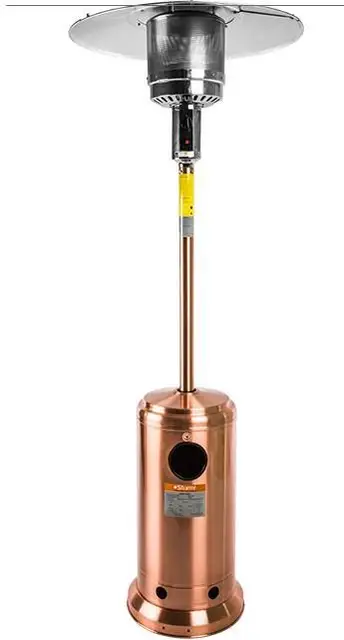 CE & CSA zertifiziert kupfer überzogene terrasse gas infrarot heizung