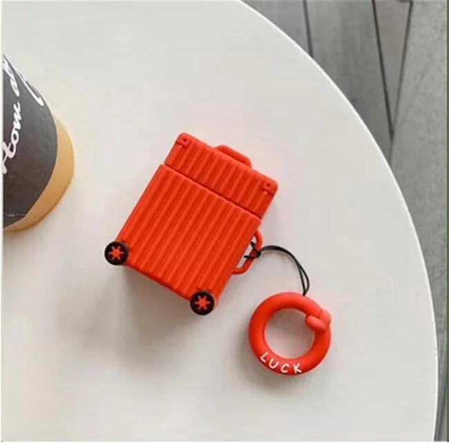 3D мультфильм милый багажник для Apple AirPods наушники Чехлы беспроводные bluetooth наушники чехол для Airpods защитный чехол - Цвет: A5