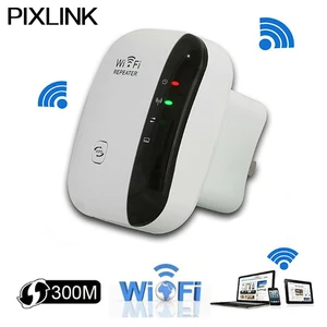 PIXLINK Wireless Wifi Repeater 300mbps Network Extender Wifi Router Repeater802.11n