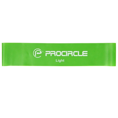 Procircle, 7 уровней, резистентная петля, эластичная лента для упражнений, фитнес-лента, Йога, силовая тренировка, распродажа - Цвет: Зеленый