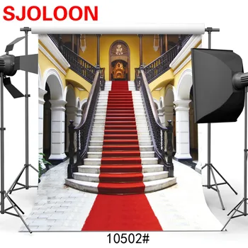 

Red carpet step Photography backdrops Photography-studio-backdrop Fond studio photo vinyle Backgrounds for photo studio 3x3m