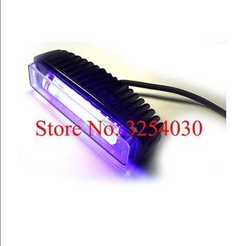 

Supply Domestic LED Black Rectangle 10-80V 18W Electric Forklift Safety Light for Warning SG-LW18R with Blue Light 160*45*62mm