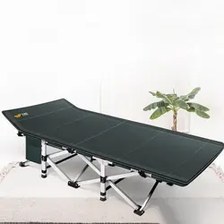 Простой портативный кроватка кровать для офис Nap Кабриолет складной шезлонг сильный металлический рамки пляжное кресло с бумага держатель