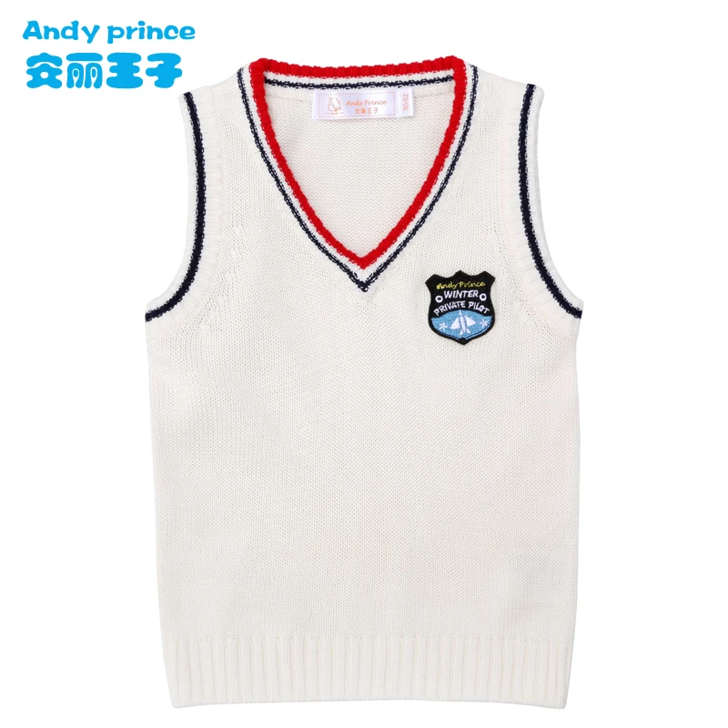 Трикотажный Хлопковый жилет для мальчиков с V образным вырезом|vest for boys|children sweater