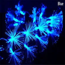 10M 100 Graland Christmas Light LED Bulbs String Fairy Light AC220V Waterproof Outdoor Fiber Led Xmas