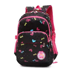 Мода сердце лук печать школьные ранцы прекрасный нейлоновая школьная сумка рюкзаки для обувь девочек и мальчиков свет Mochila Дети Детские