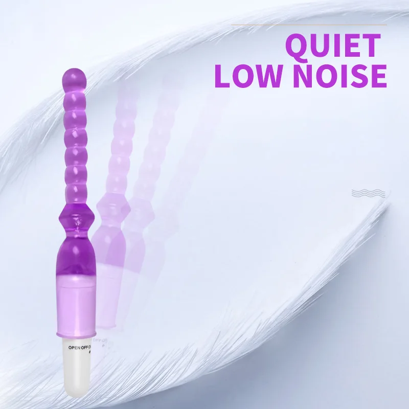 Anal Plug Vibrator Sex Toys for Woman Stick Powerful Anal Beads Butt Plugs Anal Stimulation Sex Dildo for Coples Adult Toys (4)