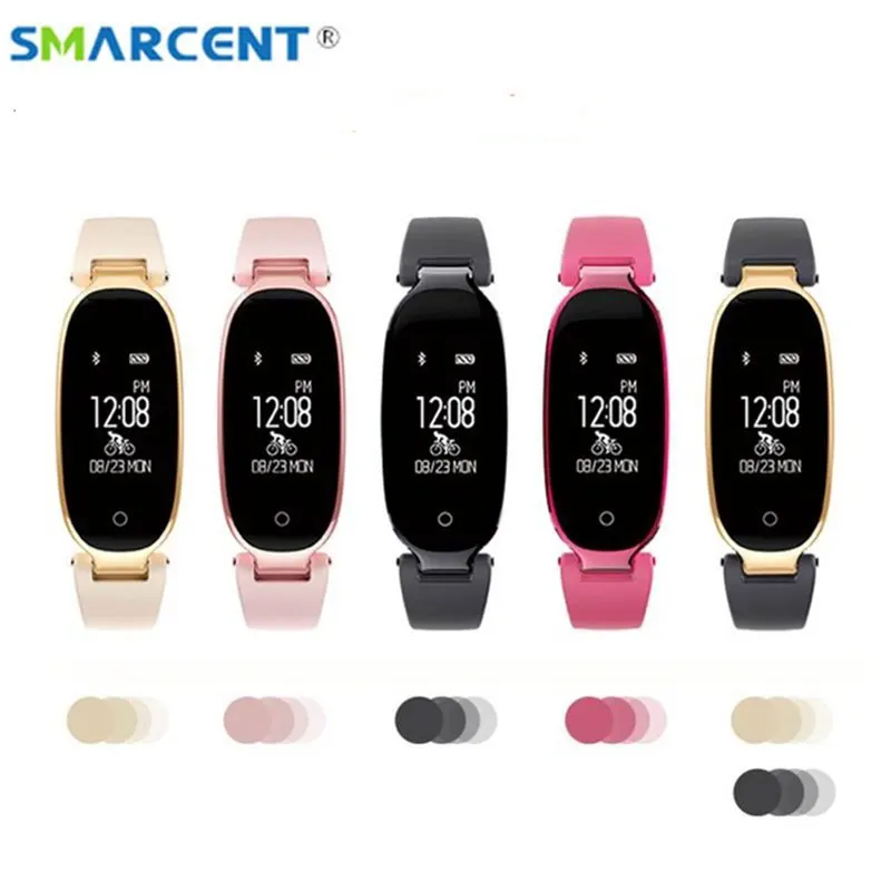 

S3 Lady Bluetooth Waterproof Women Fashion Smart Watch Heart Rate Monitor Fitness Tracker Smart watch for Android IOS