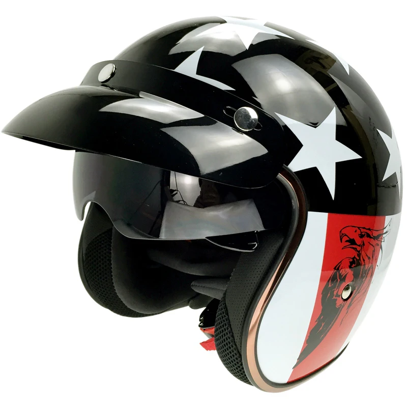 SOMAN SM510 мотоциклетный шлем из меди с защитой от солнца viosd мотоциклетный шлем для старошкольного велосипеда ретро