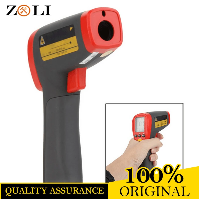 

New UNI-T UT302D Infrared Thermometer -26F~1922F 20:1 Digital Meter Non-contact Fast Test MAX MIN AVG DIFF Measurement in stock
