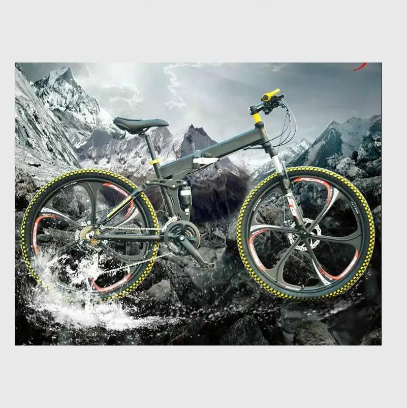 Clearance Kalosse  bike speed   Hydraulic brakes   tyre dirt bike alloy  frame  full suspension  mountain bike 26er    21/24/27/30 speed 1