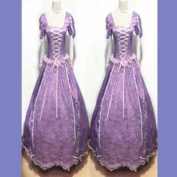 

New 2016 sexy costumes for women Tangled Rapunzel cosplay costume Adult Princess Rapunzel Dress Cosplay Carnival costume