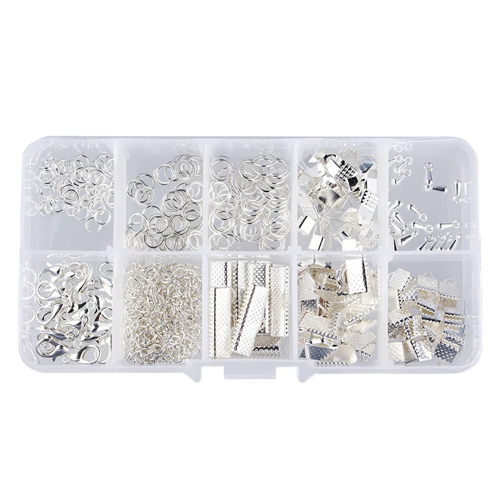 Jewelry Making Starter Kit Set Earring Bracelet Necklace Craft Findings Box