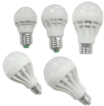 

E27 3W 5W 7W 9W 12W 15W LED Bulb Light Lamp Cool / Warm White AC 100-240V