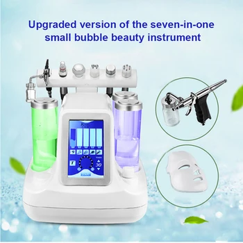 

6in 1 Water Oxygen Facial Massager Machine Deep Cleansing Exfoliating Skin Whitening Anti-acne Face Lifting Moisturizing Machine