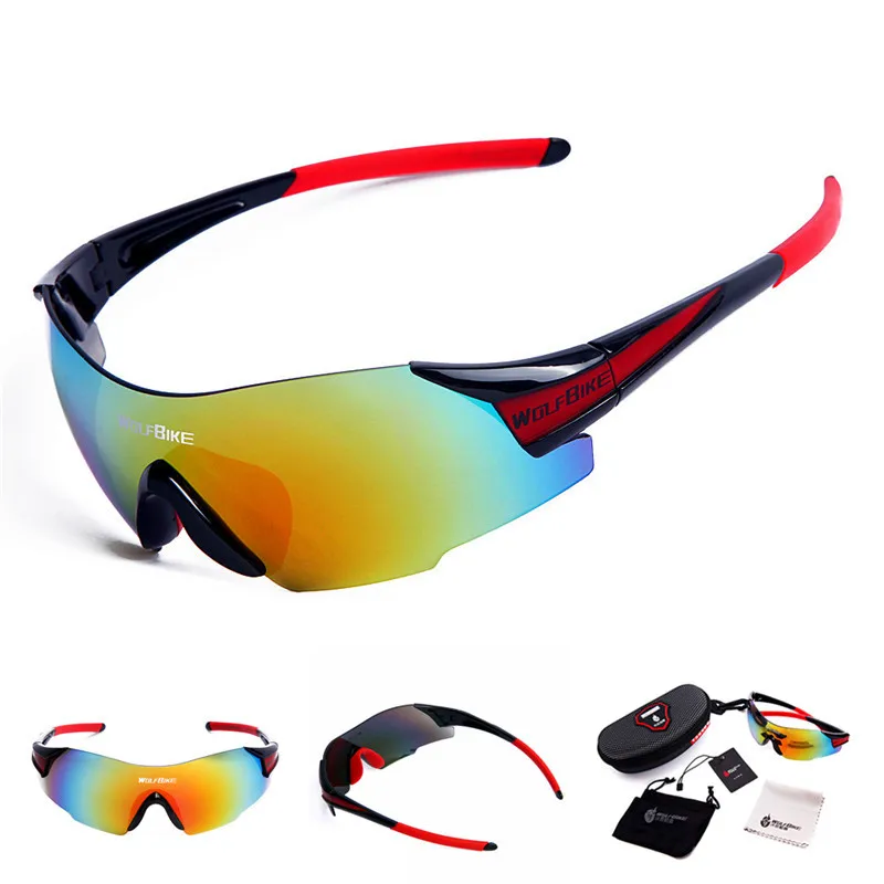 WOSAWE Men Women UV400 Windproof Glasses Outdoor Sport Skiing Hiking ...