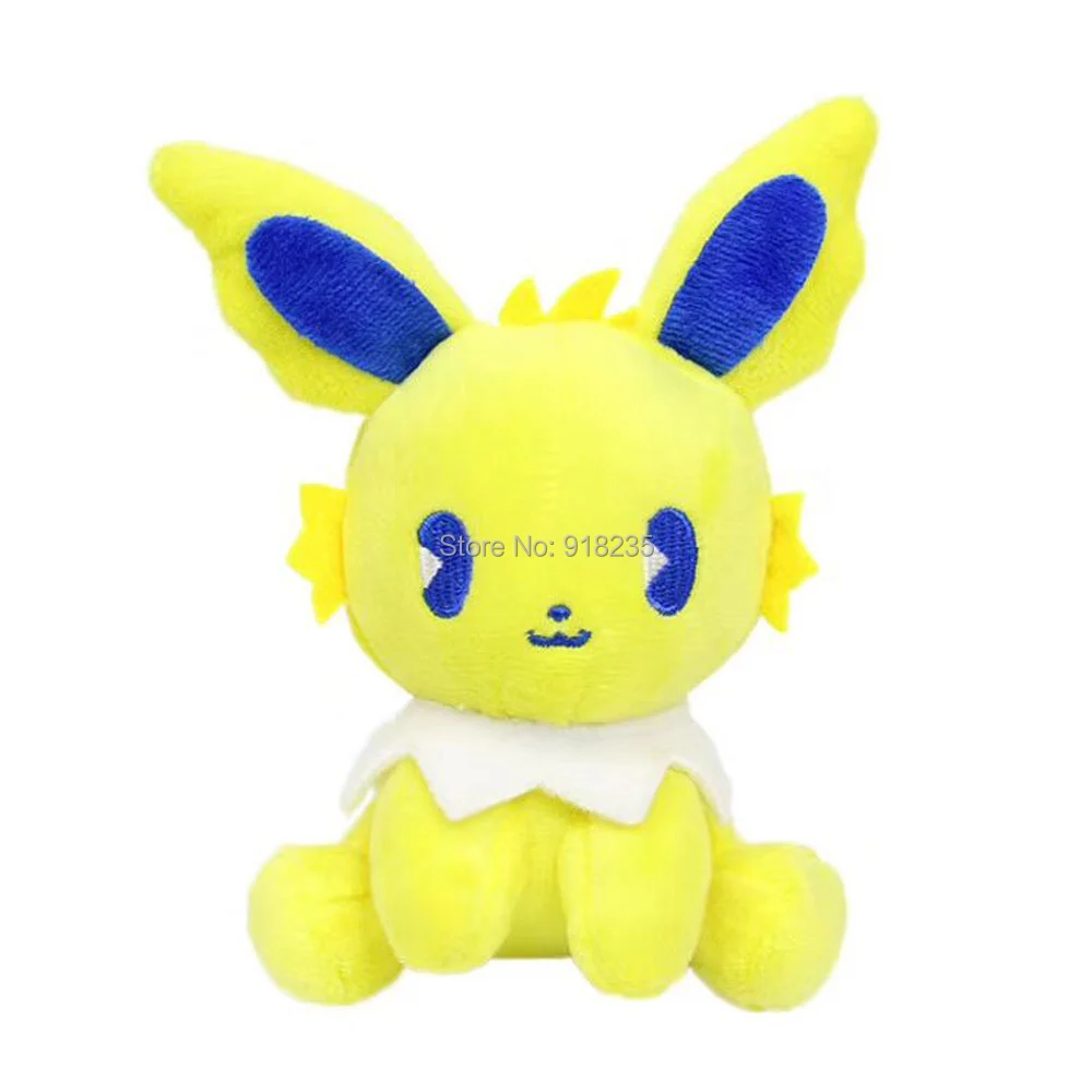 10 шт. Saiko Soda Pikachu Sylveon Umbreon Flareon vaporion Jolteon Eevee Espeon Leafeon Glaceon 10 см плюшевый брелок-подвеска