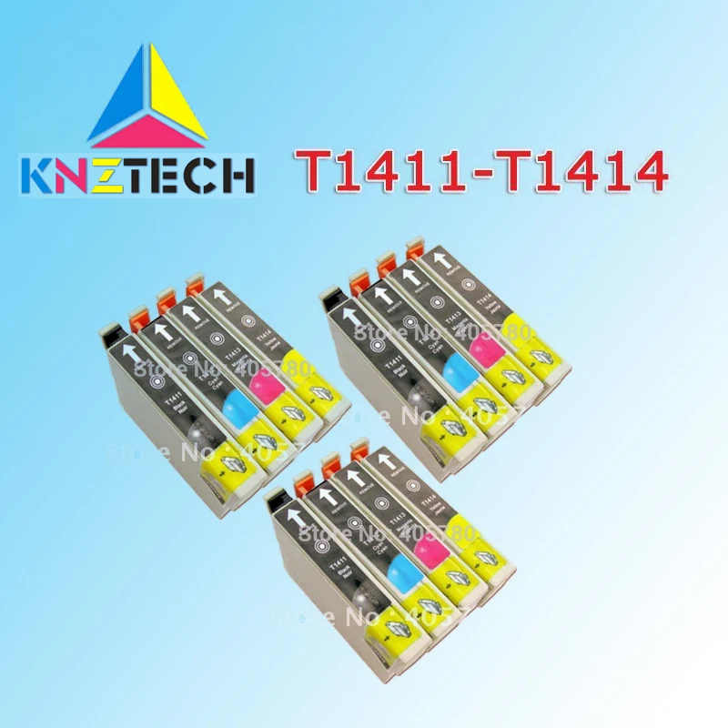 12 шт. чернильный картридж T1411 совместимый с ME33 ME330 ME32 ME35 ME350 ME320 ME340 | Компьютеры и