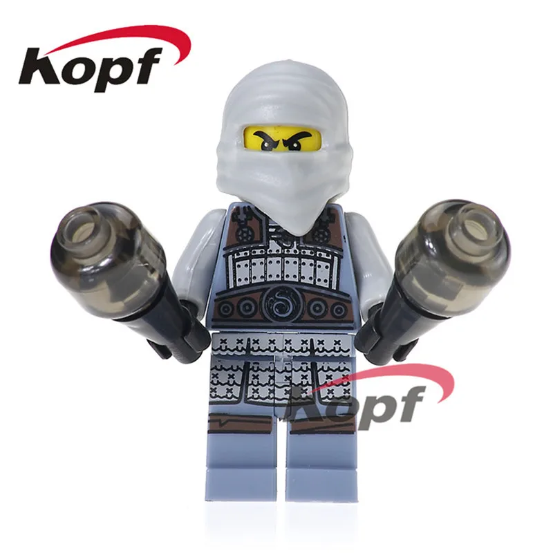 

Single Sale Super Heroes Figures ASH Vermin The Wei Snake Bronk Zane Bricks Action Building Blocks Toys for children PG1010
