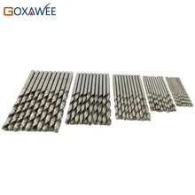 GOXAWEE Twist Drill Bit Set HSS High Stainless Steel Drill Woodworking Wood Tool 0 5 0