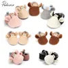 2022 Brand New Toddler Newborn Baby Crawling Shoes Boy Girl Lamb Slippers Prewalker Trainers Fur Winter Animal Ears First Walker ► Photo 1/6