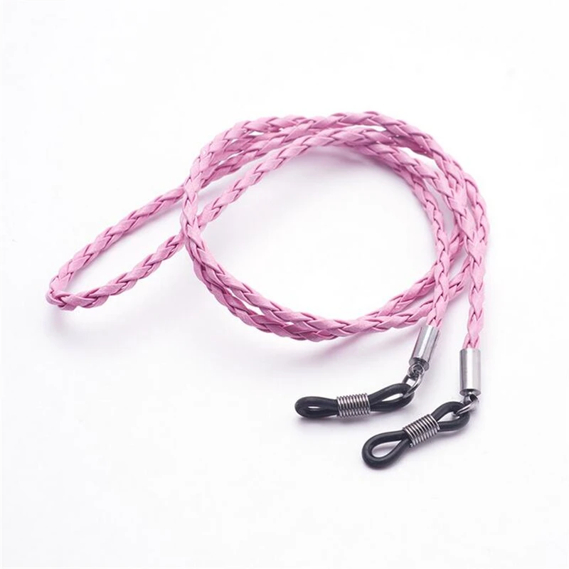 Glasses Chain Artificial Leather Qoven Rope Women and Men Lanyard Strap Necklace Sunglasses Accessories
