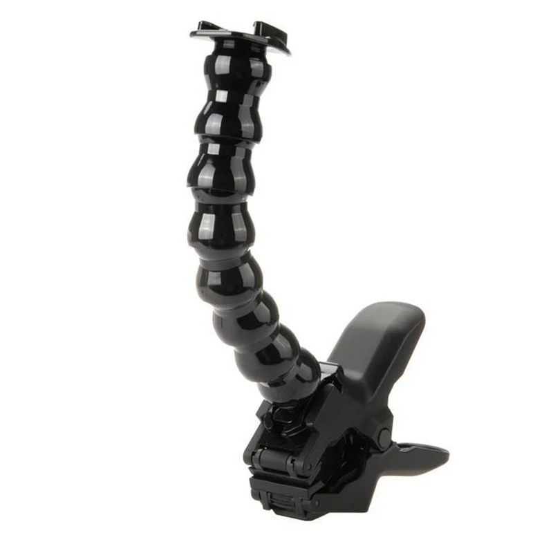 Челюстей Flex Clamp Mount и регулируемая шея для GoPro аксессуары или Камера Hero1/2/3/3+/4 sj4000/5000/6000