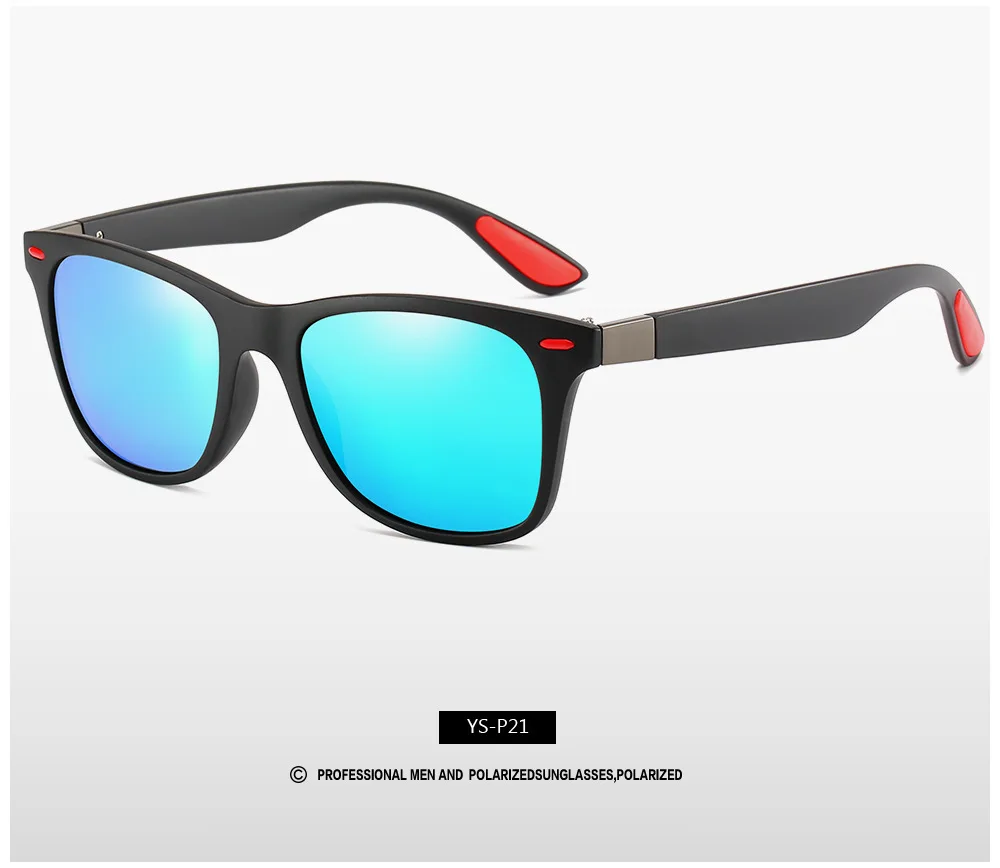 ZHM, фирменный дизайн, Классические поляризованные солнцезащитные очки для рыбалки, для мужчин и женщин, для вождения, квадратная оправа, солнцезащитные очки, мужские очки, UV400 Oculos De Sol