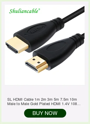 Shulian высокоскоростной кабель Micro-HDMI(type D)-HDMI(type A) 1080P 3D и 4K разрешение готов с Ethernet-1 м 1,5 м 2 м 3 м