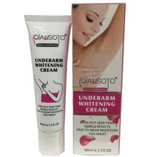 Отбеливание подмышки крем для тела отбеливающий крем для подмышек бедра и колени отдельные части кожи Отбеливание Уход За Кожей Отбеливающий крем 60 г