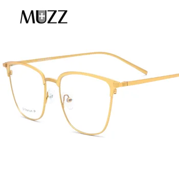 

Pure B Titanium Glasses Frame Men Square Prescription Eyeglasses Eyewear Vintage Myopia Optical Spectacles Eye Glasses for Men