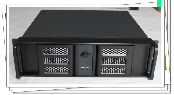 3U Short Cabinet Double Door Aluminum Panel Server Monitor And Control Industrial Case | Компьютеры и офис