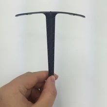 20 шт. 5,7 дюймов прочная пластмассовая рейка якоря Rustproof для удерживания пейзажной ткани подравнивание газона, палатки, игровые сетки и дождь брезент