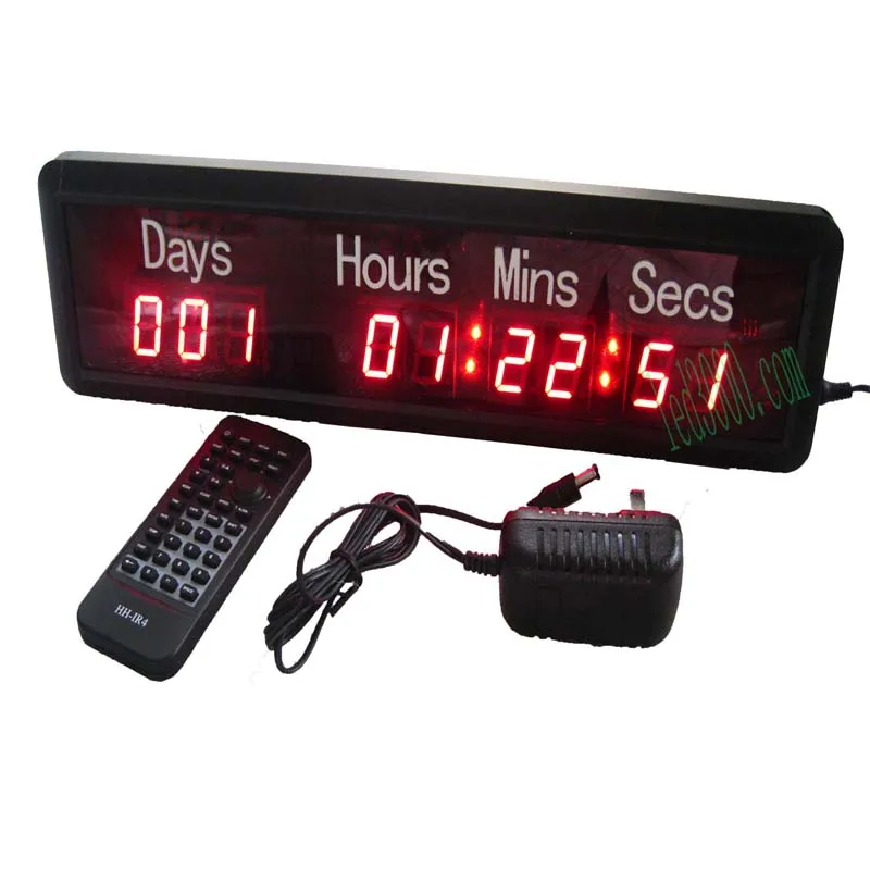 big sport day,hours,minutes and seconds led countdown digit clock(HIT9