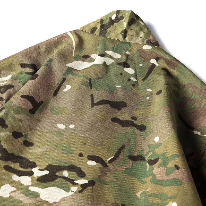 Histrex мужская куртка японские кимоно куртки Camo Японии Стиль хип-хоп камуфляж Открыть стежка кимоно пальто хаки уличная HT9HU