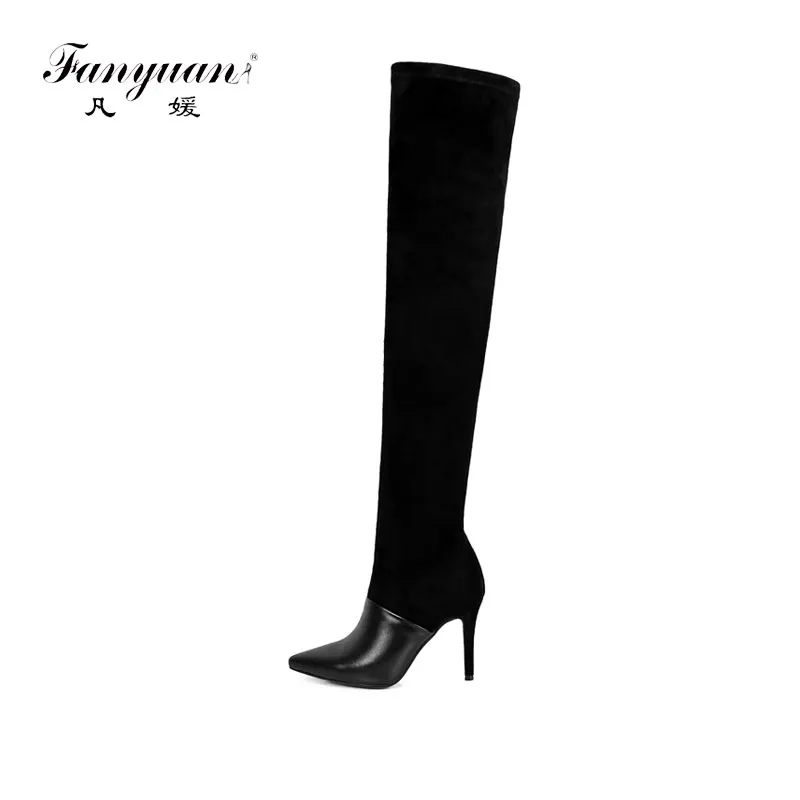 Fanyuan New Autumn Winter Botas Thigh High Over the knee Boots Women
High heels Femininas mujer Suede Boots slimming zipper Fanyuan New Autumn Winter Botas Thigh High Over the knee Boots Women
High heels Femininas mujer Suede Boots slimming zipper