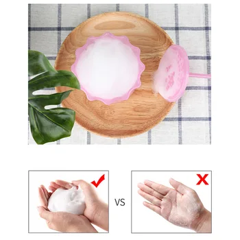 

1Pcs Flower Shape High Quality Face Clean Tool Facial Cleanser Foam Professional Maker Cup Bubble Foamer Portable For All Skin