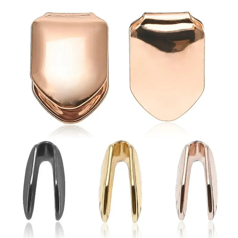 

Unisex Trendy Solid 14k Gold Plated Small Single Tooth Cap Grillz Hip Hop Teeth Grill