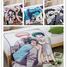 IVYYE My Hero Academy аниме плюшевые вещи аксессуары кукла мягкая пушистая мультфильм теплые мягкие игрушки одеяло пледы одеяло s Новинка